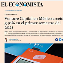 Venture Capital en Mxico creci 340% en el primer semestre del 2021